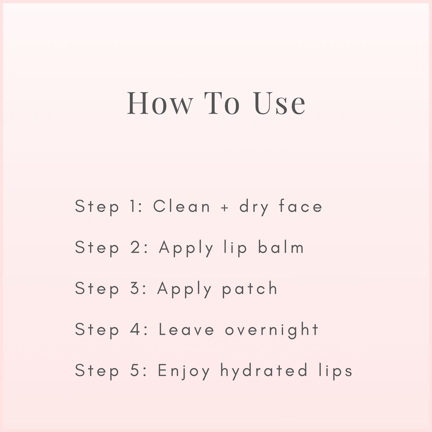 SD Luxe [Hydrogel + Collagen] Overnight Lip Hydrating Patches | Starter Kit