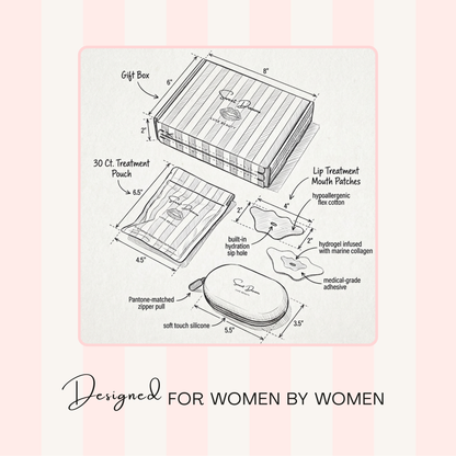 SD Luxe [Hydrogel + Collagen] Beauty Sleep Lip Treatment - Starter Kit