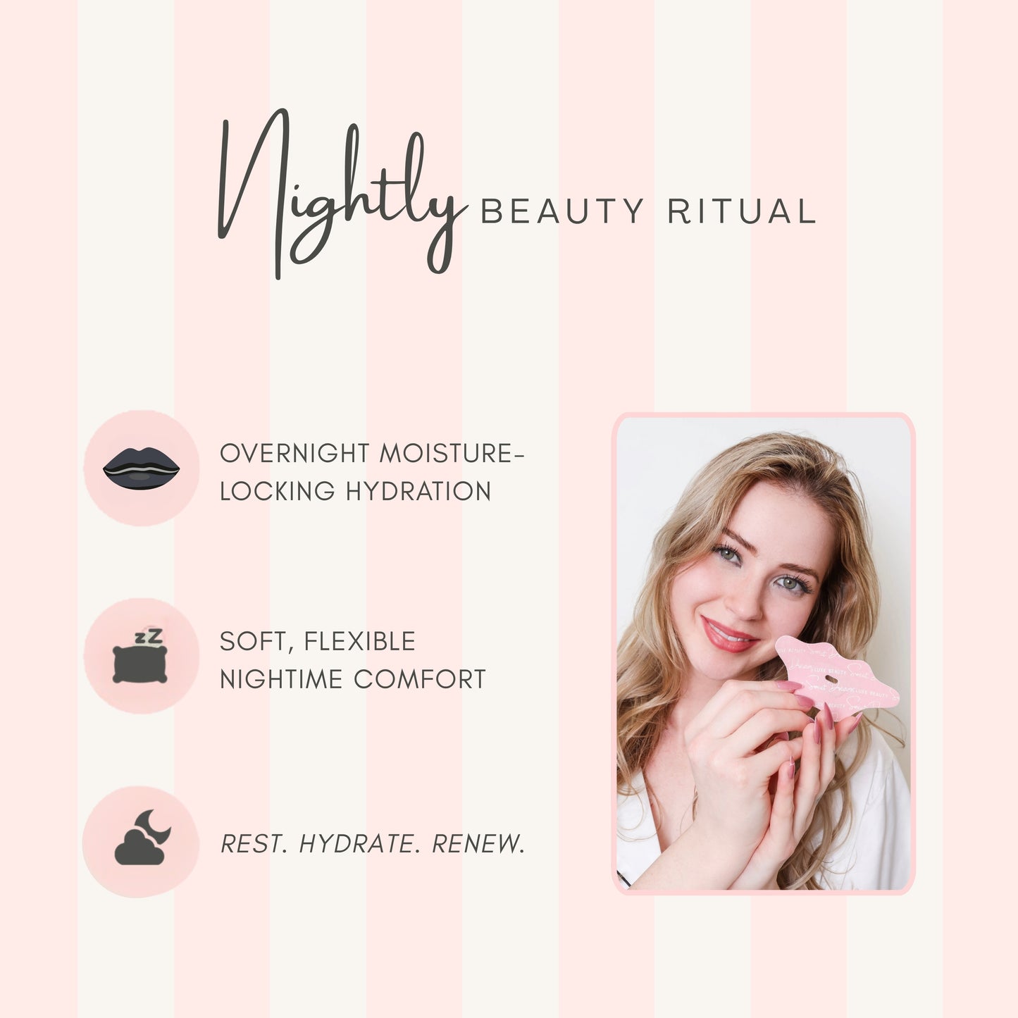 SD Luxe [Hydrogel + Collagen] Overnight Lip Hydrating Patches | Starter Kit