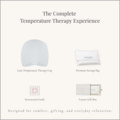 SD Luxe Temperature Therapy Cap - SLATE — Luxury Comfort for Head & Sensory Relief