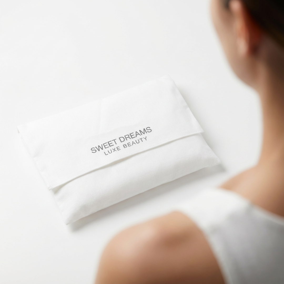 Luxe Migraine Relief Cap With Built In Eye Mask, Premium 360° Medical-Grade Gel Gentle Compression and Soft Breathable Fabric. Long-Lasting Headache Relief Cap. Luxury Gift Box + Storage Bag Included.