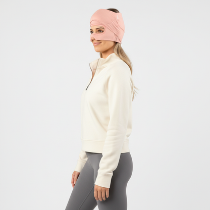 Luxe Migraine Relief Cap With Built In Eye Mask, Premium 360° Medical-Grade Gel Gentle Compression and Soft Breathable Fabric. Long-Lasting Headache Relief Cap. Luxury Gift Box + Storage Bag Included.